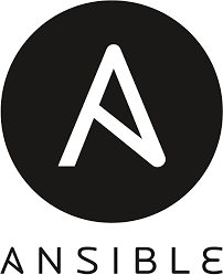 Ansible logo in a minimalist circular design, symbolizing modern Infrastructure as Code for cloud automation.